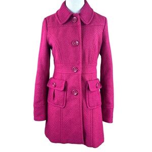 Tulle Pink Pea Coat